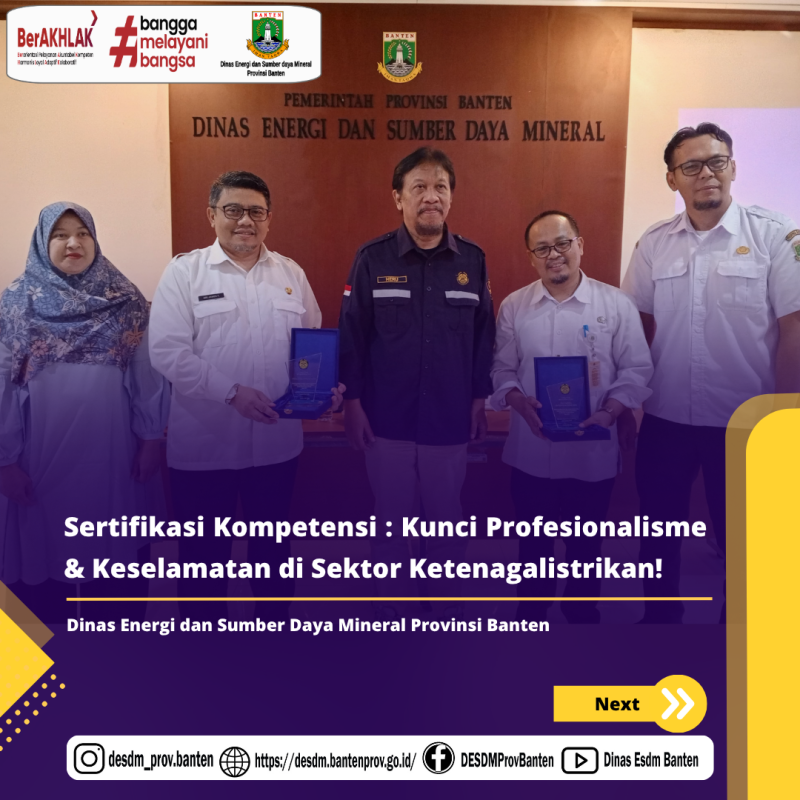 Sertifikasi Kompetensi: Kunci Profesionalisme & Keselamatan di Sektor Ketenagalistrikan!
