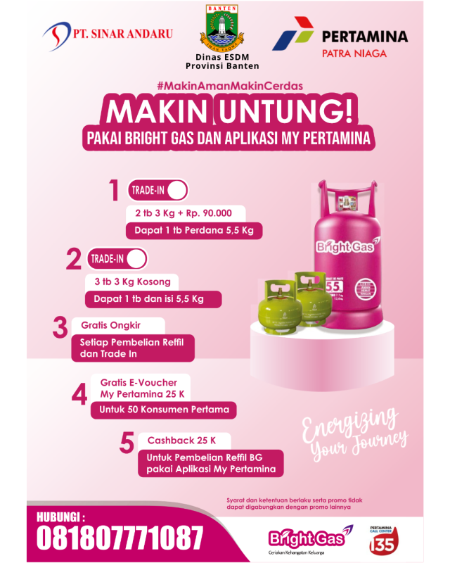 Sinergi Dinas ESDM Banten dan Pertamina Patra Niaga dalam Senam Massal - HUT Banten ke-25